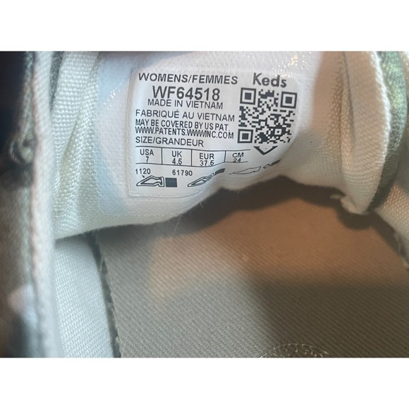 Keds Jump Kick Tropical Print Sneakers | Women's Size 7 US - Picture 14 of 14